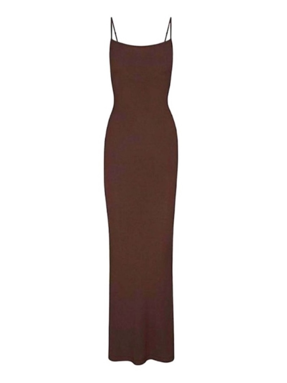 RARE skims "cocoa" soft lounge maxi dress